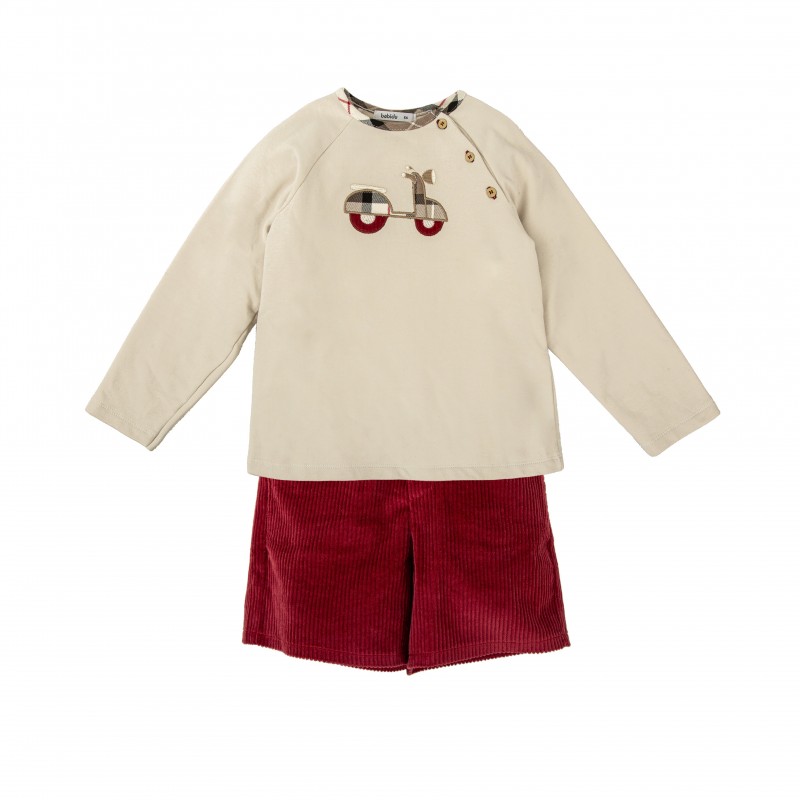 CONJUNTO BEBE NIÑO PANTALON...