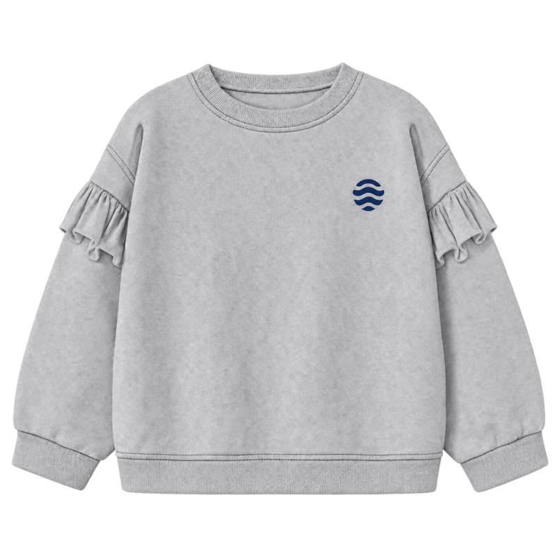 SUDADERA M/L VOLANTES...